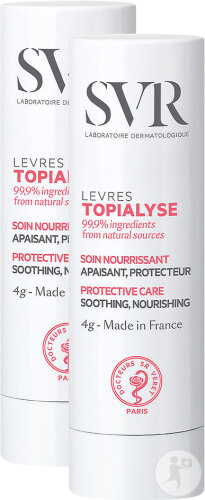 SVR Topialyse Duo Lèvres Végétal 2x4g