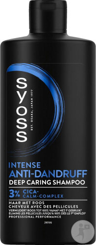 Syoss Shampoing Intense Anti-Pelliculaire Flacon 440ml