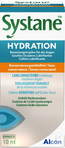 Systane Hydration Gouttes Oculaire Sans Conservateur 10ml