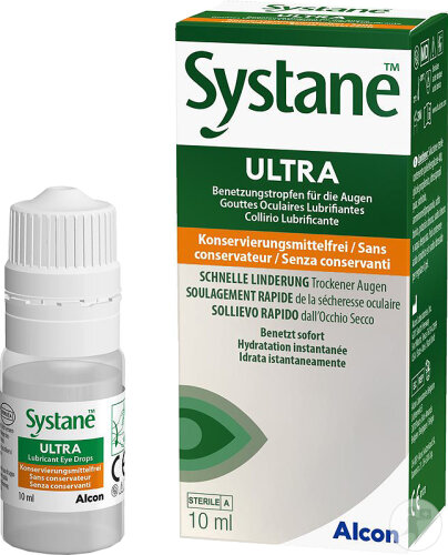 Systane Ultra Collyre Lubrifiant Sans Conservateur 10ml