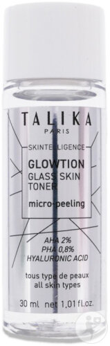 Talika Skin Intelligence Glowtion Glass Skin Toner Lotion Micropeeling Tous Types De Peaux 30ml