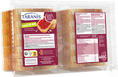 Taranis Pain De Mie 400g
