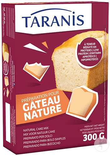 Taranis Préparation Pour Gâteau Nature 300g