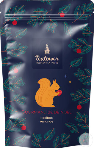 Teatower Gourmandise De Noël Rooibos Amande Vrac 100g