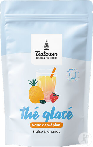 Teatower La Nana De Wépion Glacé Infusion De Fruits Fraise Ananas 60g