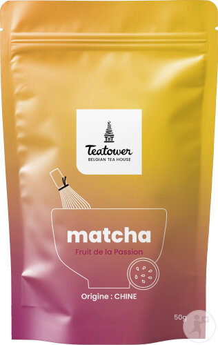 Teatower Matcha Fruit De La Passion 50g