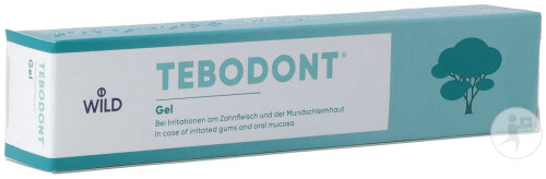Tebodont Dentifrice Gel Sans Fluor Tube 18ml
