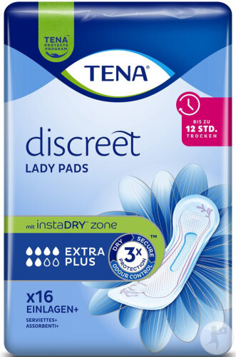 Tena Lady Discreet Extra Plus 16 Pièces