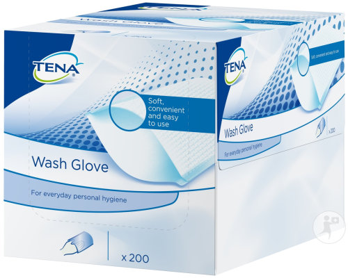 Tena Wash Glove 200 Pièces