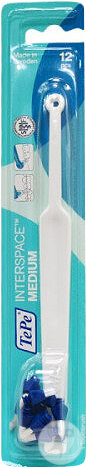 Tepe Interspace Medium Brosse Dents + 12 Pointes 1 Pièce