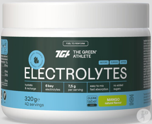 The Green Athlete Elektrolytes Mangue Végan 320g