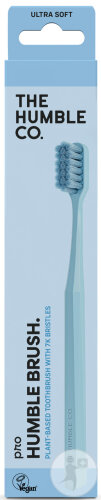 The Humble Co Brosse À Dents Vegetal 7K AD Soft Bleu 1 Pièce