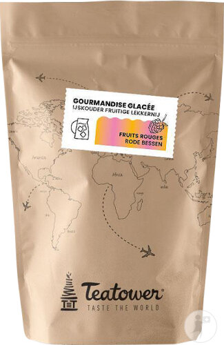 Teatower Teatree Thé Gourmandise Fruit Rouge Amande 80g