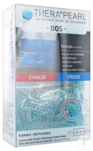 TheraPearl Dos Poche Thermique Chaud/Froid 1 Pièce