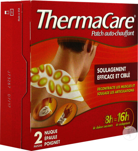 ThermaCare Patch Chauffant Nuque Épaules Poignet 2 Pièces