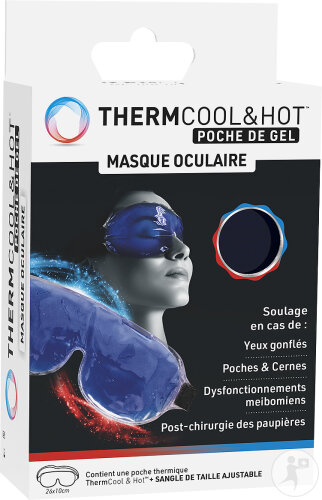Thermcool & Hot Gel Masque Oculaire 1 Pièce