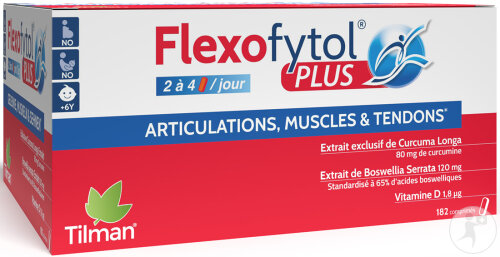 Tilman Flexofytol Plus Articulations-Muscles-Tendons Curcuma 182 Comprimés