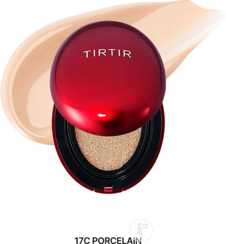 TirTir Mask Fit Red Cushion Fond De Teint IP40 PA++ 17C Porcelain 18g-2