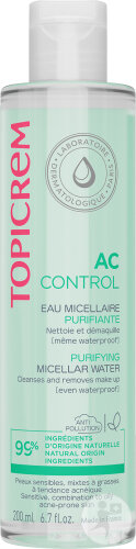 Topicrem AC Eau Micellaire Purifiante Flacon 200ml