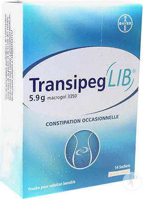 Transipeg LIB 5,9g Poudre Pour Solution Buvable Arôme Citron 14 Sachets