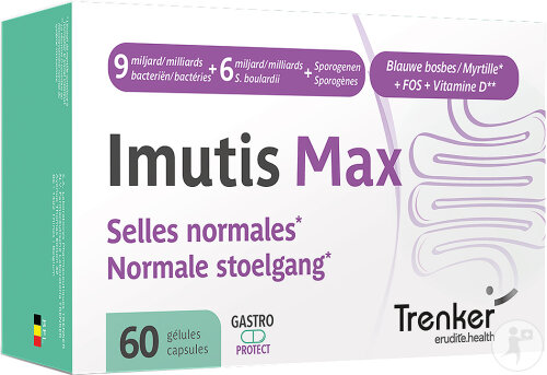 Trenker Imutis Max Selles Normales 60 Gélules