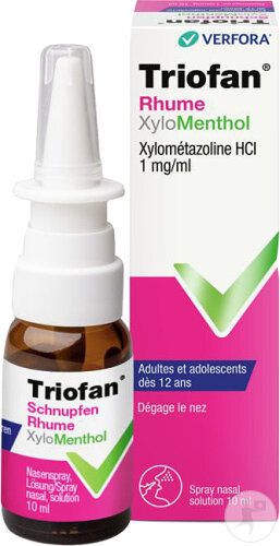Triofan Rhume XyloMenthol Spray 1mg/ml 10ml