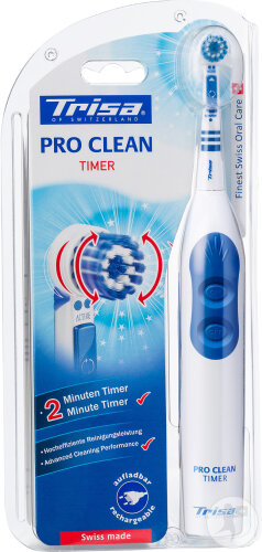 Trisa Brosse À Dents Électrique Pro Clean Timer 1 Pièce