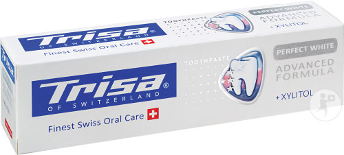 Trisa Perfect White Dentifrice Tube 75ml