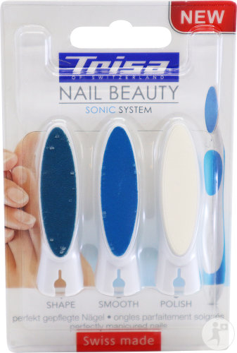 Trisa Sonic System Nail Beauty Recharge 3 Pièces