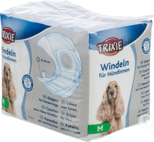 Trixie Couches Pour Chiens Femelles M 32-48cm 12 Pièces