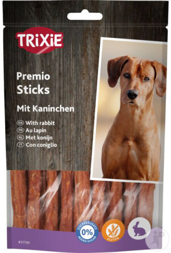 Trixie Premio Sticks Pour Chiens À La Viande De Lapin 100g