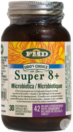 Udo’s Choice Microbiotique Super 8 30 Capsules