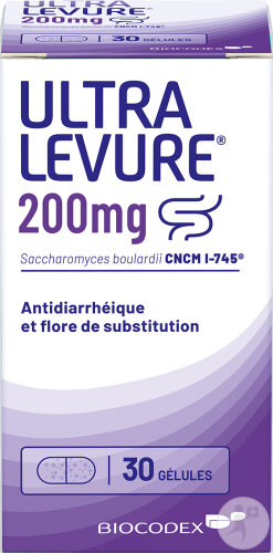 Ultra Levure 200mg Saccharomyces Boulardii 30 Gélules