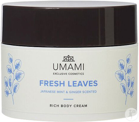 Umami Fresh Leaves Menthe Japonaise & Gingembre Crème Corps 250ml