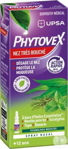 UPSA Phytovex Nez Très Bouché Flacon Spray 15ml