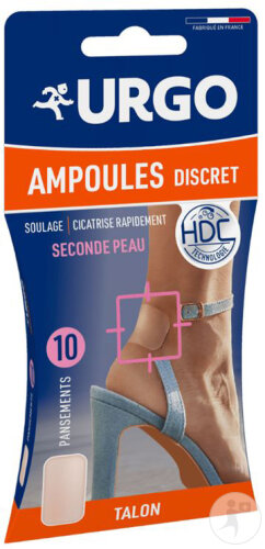 Urgo Ampoule Ultra-Discret Moyen Format 10 Pièces