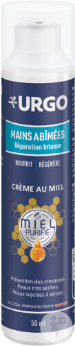 Urgo Crème Réparation Intense Mains Abîmés Flacon-Pompe 50ml
