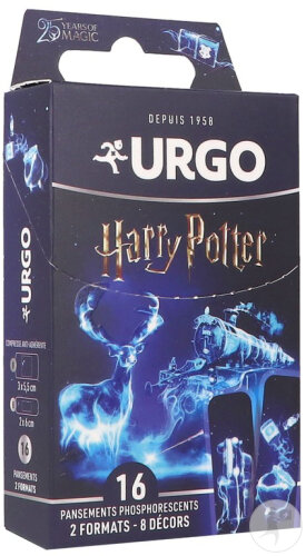 Urgo Harry Potter Pansement Phosphorescent 16 Pièces