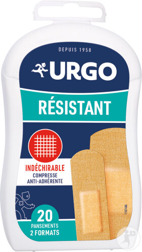 Urgo Résistant Pansements 20 Pièces