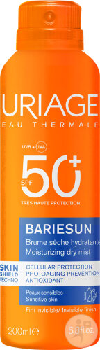 Uriage Bariésun Brume Sèche IP50+Très Haute Protection Visage Et Corps 200ml