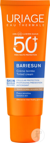 Uriage Bariésun Crème Teintée IP50+ Teinte Dorée Visage Peaux Sensibles 50ml