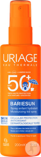 Uriage Bariésun Spray Enfant Hydratant IP50+ Visage Et Corps Peaux Sensibles Flacon 200ml