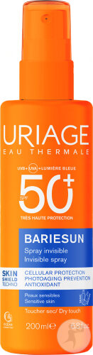 Uriage Bariésun Spray Invisible IP50+ Peaux Sensibles 200ml
