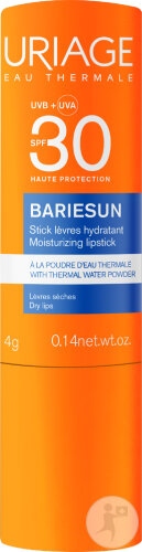 Uriage Bariésun Stick Lèvres Hydratant IP30 À La Poudre D'Eau Thermale Peaux Sensibles 4g