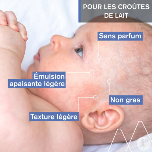 Uriage Bébé Soin Croûtes De Lait Crème Régulatrice Apaisante Visage Et Cuir Chevelu Tube 40ml-3