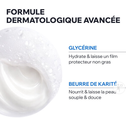 Uriage Derm-Phy Crème Lavante Dermatologique Toutes Peaux Visage/ Corps/ Cheveux Tube 200ml-4