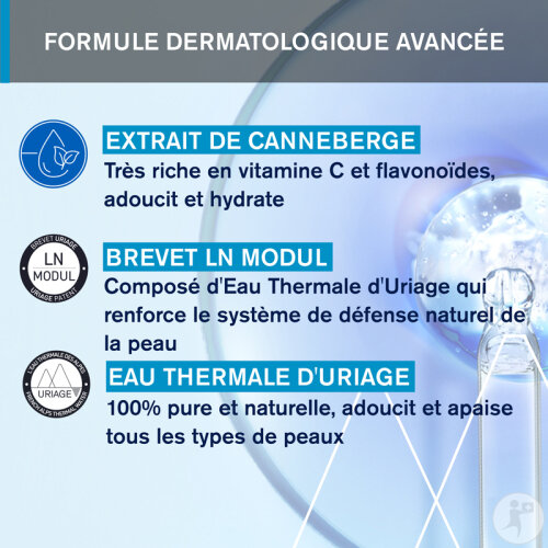 Uriage Eau Thermale Eau Micellaire Thermale Peaux Normales À Sèches Flacon 500ml-4