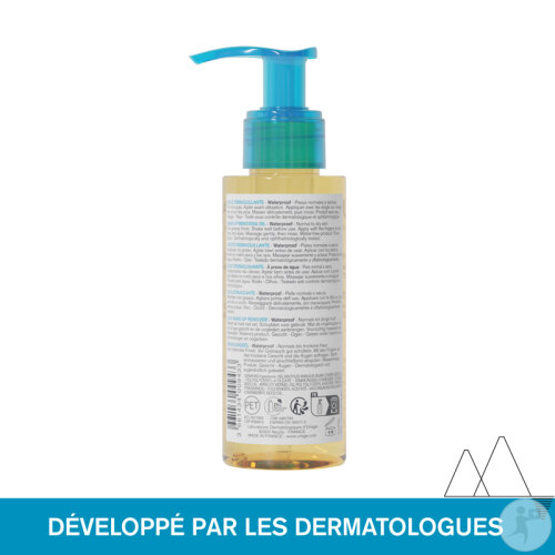 Uriage Eau Thermale Huile Démaquillante Peaux Normales À Sèches Flacon Pompe 100ml-6