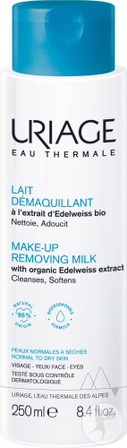 Uriage Eau Thermale Lait Démaquillant Peaux Normales À Sèches Flacon 250ml