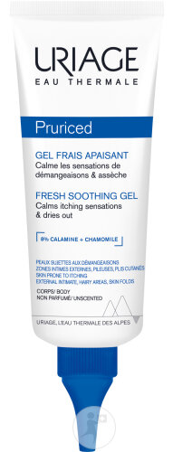 Uriage Pruriced Gel Frais Apaisant Tube Canule 100ml